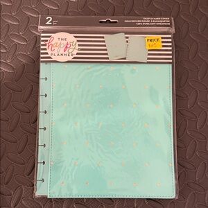 The Happy Planner Turquoise Cover with Gold Dots